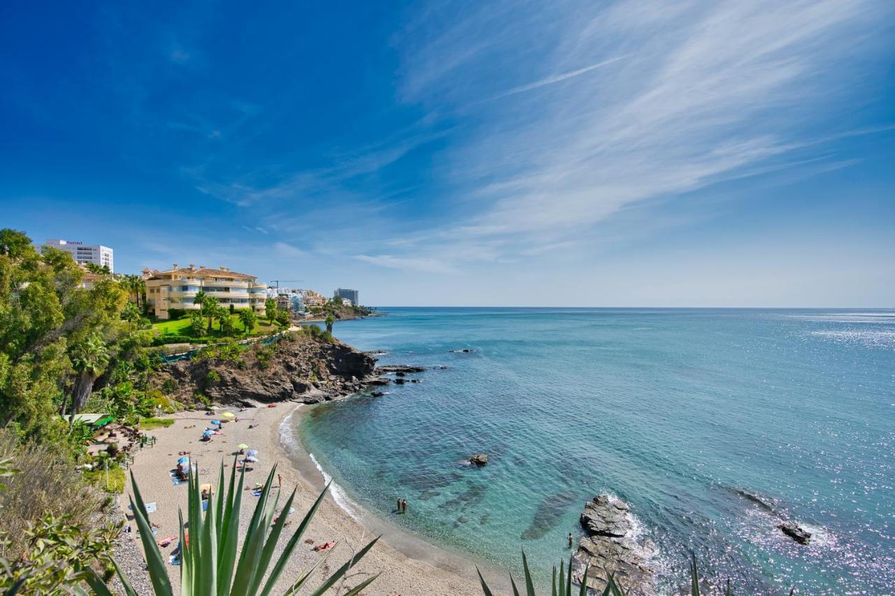 Apartamento Estrella Del Mar 100M De La Playa 2 Terrazas Garage Benalmádena Dış mekan fotoğraf